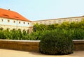 Wallenstein Garden on a summer day in Prague. Tourism concept. Historic places in Czech Republic, Europe Royalty Free Stock Photo