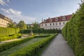 Wallenstein Palace is a Baroque palace in Prague Royalty Free Stock Photo