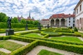 Wallenstein Palace and garden in Mala Strana, Prague, Czech Republic Royalty Free Stock Photo