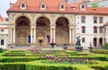 Wallenstein palace and garden in Prague Royalty Free Stock Photo