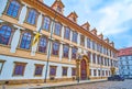 The Wallenstein Palace, Valdstejn Square, Prague, Czech Republic Royalty Free Stock Photo