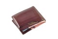 Wallet with baht isolated