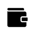 Wallet black glyph ui icon