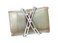 Wallet in chains Royalty Free Stock Photo