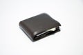 Wallet with money inside Royalty Free Stock Photo