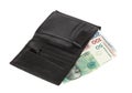 Wallet with Norwegian money Royalty Free Stock Photo