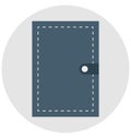 wallet, purse, Isolated Vector icons that can be easily modified or edit