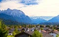 Wallgau in Bavarian Alps Royalty Free Stock Photo