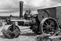 Wallis and Steevens 10 ton road roller Royalty Free Stock Photo