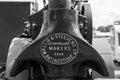 Wallis and Steevens 10 ton road roller Royalty Free Stock Photo