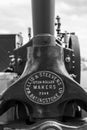Wallis and Steevens 10 ton road roller Royalty Free Stock Photo