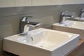 wallmounted faucets paired with matching sink units