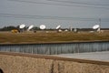 Wallops Island, Virginia - March 28, 2018: NASA Wallops visitor`s center