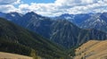 Wallowa Mountain peaks, Oregon Royalty Free Stock Photo