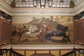 Wallpainting in Achillion palace Royalty Free Stock Photo