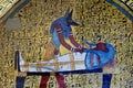 Egyptian Wallpainting in tomb