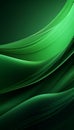 Wallpaper background , the above dynamic green image Generate AI