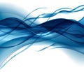 Wallpaper, background texture blue waves