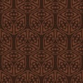 Wallpaper broun pattern