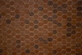 Wallpaper brown beehive raster background plate icon. Royalty Free Stock Photo