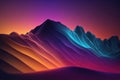 Wallpaper with dark dramatic gradient colors. AI generation