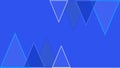 Wallpaper four blues triangles Royalty Free Stock Photo