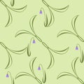 Wallpaper graphics abstraction geometry flower purple leaf green pattern