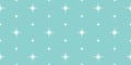 Retro 50s Starburst Pattern in Vintage Turquoise | Seamless Vector Wallpaper | Repeating Fifties Atomic Design