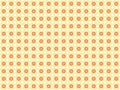 Wallpaper pattern background with little circle orange