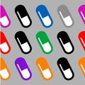 Wallpaper of pills Royalty Free Stock Photo