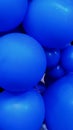 Wallpaper portrait blue balloons abstrac background Royalty Free Stock Photo
