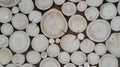 Wallpaper wood logs Royalty Free Stock Photo