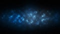 Wallpapers of the cosmos, space, and bright stars with nebula. dazzling stardust the Milky Way spacecraft There are many stars in Royalty Free Stock Photo