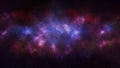 Wallpapers of the cosmos, space, and bright stars with nebula. dazzling stardust the Milky Way spacecraft There are many stars in Royalty Free Stock Photo