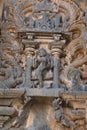 Kashivishvanatha Temple, Lakundi, Karnataka State, India. Inscriptions and motifs