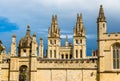 Walls of All Souls College in Oxford Royalty Free Stock Photo