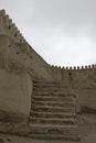 The walls of the ancient fortress, Bukhara, Uzbekistan