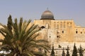 The walls of ancient Jerusalem Royalty Free Stock Photo
