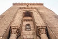 The walls of an ancient mosque in old Cairo, Egypt Royalty Free Stock Photo