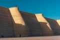 Walls of the Ark of Bukhara in Uzbekistan Royalty Free Stock Photo