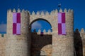 Walls of Avila Royalty Free Stock Photo