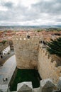 Walls of Avila Royalty Free Stock Photo