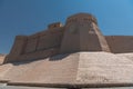 Walls and bastion of the ancient fortress Kuhna Ark, Khiva, Uzbekistan