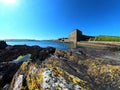 Walls and bastions of Charles Fort. Kinsale. Ireland. Royalty Free Stock Photo