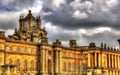 Walls of Blenheim Palace - England Royalty Free Stock Photo