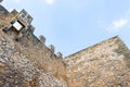 Walls of Castell Capdepera, Majorca Royalty Free Stock Photo