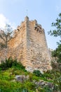 Walls of Castell Capdepera, Majorca Royalty Free Stock Photo