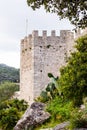 Walls of Castell Capdepera, Majorca Royalty Free Stock Photo