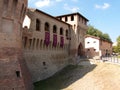 The walls of Castellarano Royalty Free Stock Photo