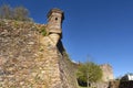 walls of Castle, Castelo de Vide, Alentejo region, Portugal